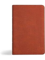 NASB 2020 Personal Size Bible-Burnt Sienna LeatherTouch