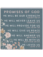 Promises of God Blue