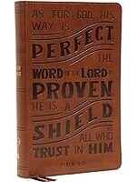 NKJV Personal Size Reference Bible Verse Art Cover Collection (Comfort Print)-Tan Leathersoft
