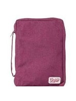 Bible Cover Plum Grace Upon Grace