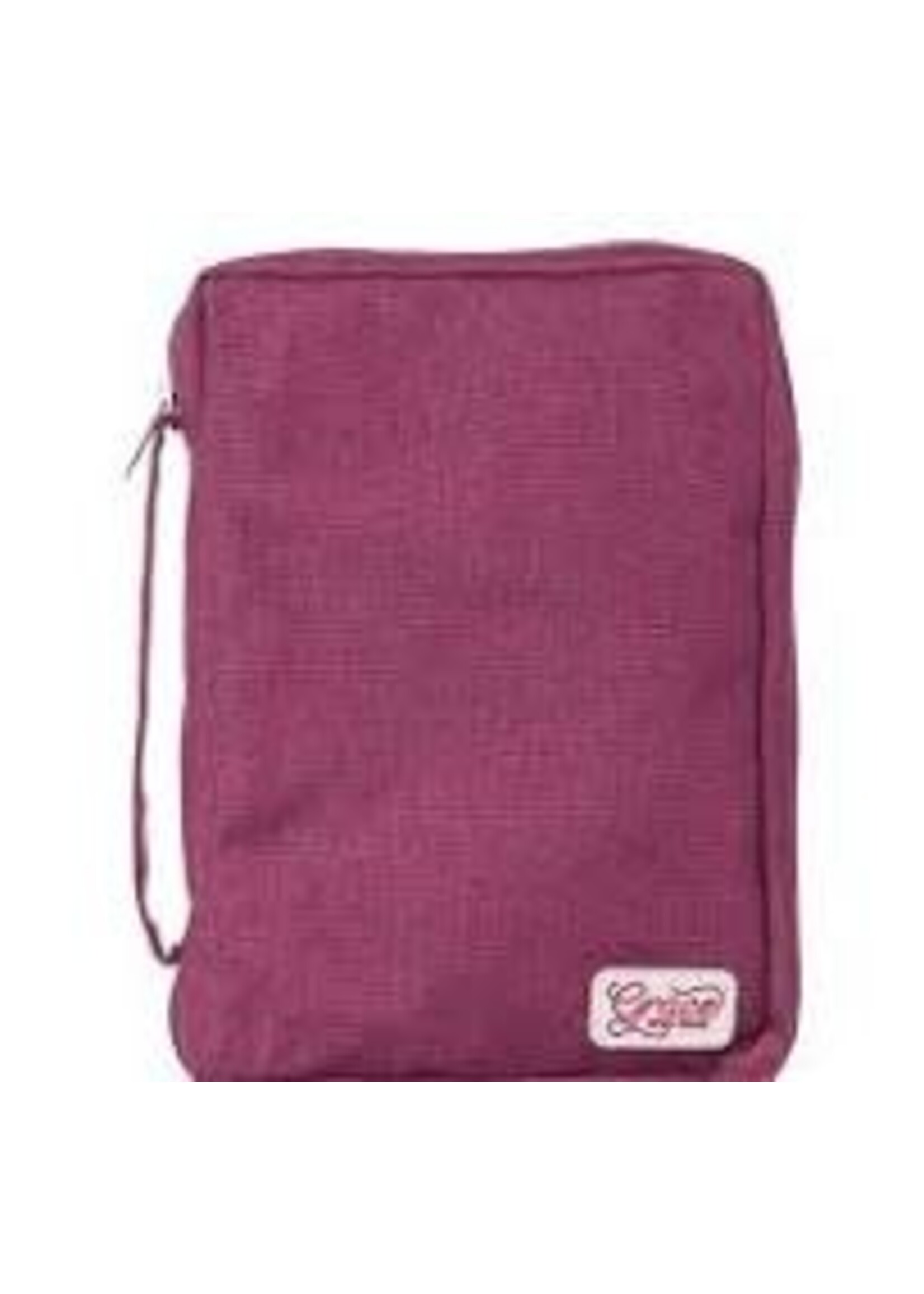 Bible Cover Plum Grace Upon Grace