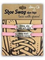 Shoe Swag Shoe Tags - Those Who Walk with God/Always Reach Their Destination