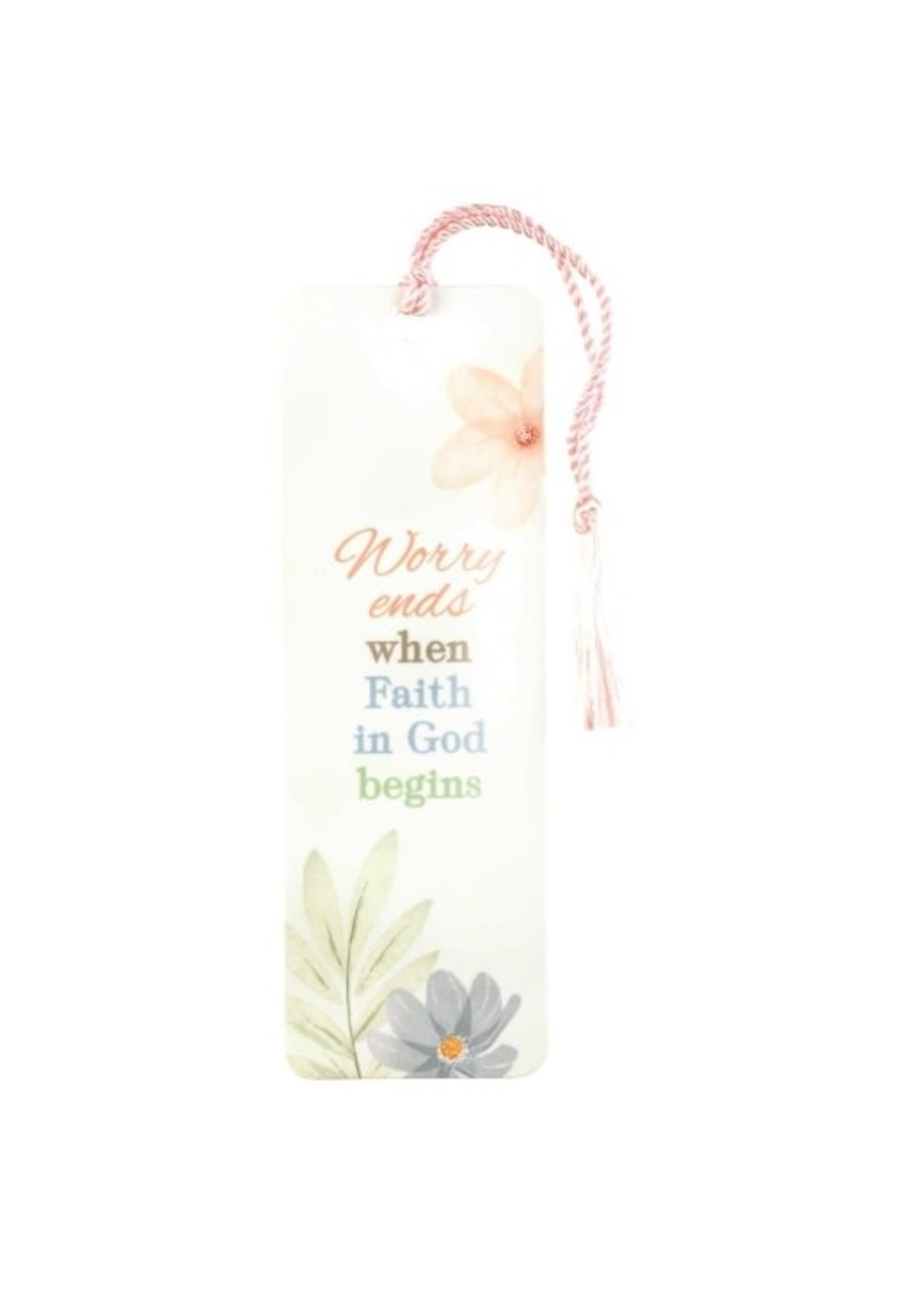 Tassel Bookmark Worry Ends When Faith