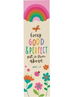 Christian Art Gifts Bookmark-Rainbow/Every Good & Perfect Gift James 1:17 (Pack of 10)