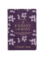 A Journey with Jesus 365 Devotions for Women, Purple Floral Faux Leather