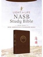 NASB Study Bible Light for Life (Mahogany Lighthouse)