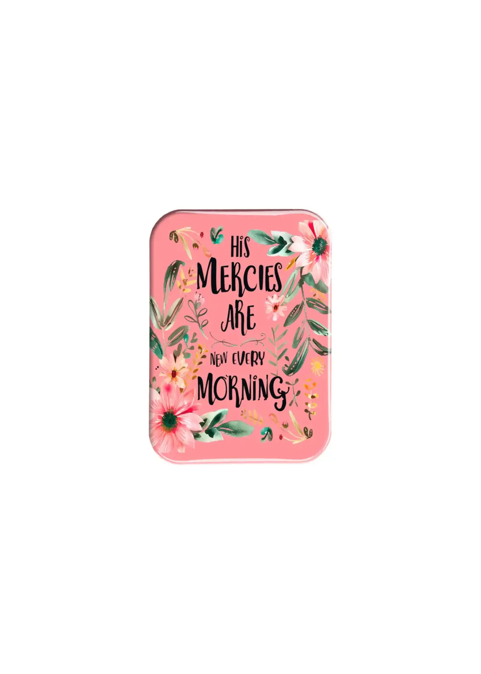 "His Mercies are New" - 2.5" X 3.5" Rectangle Fridge Magnet