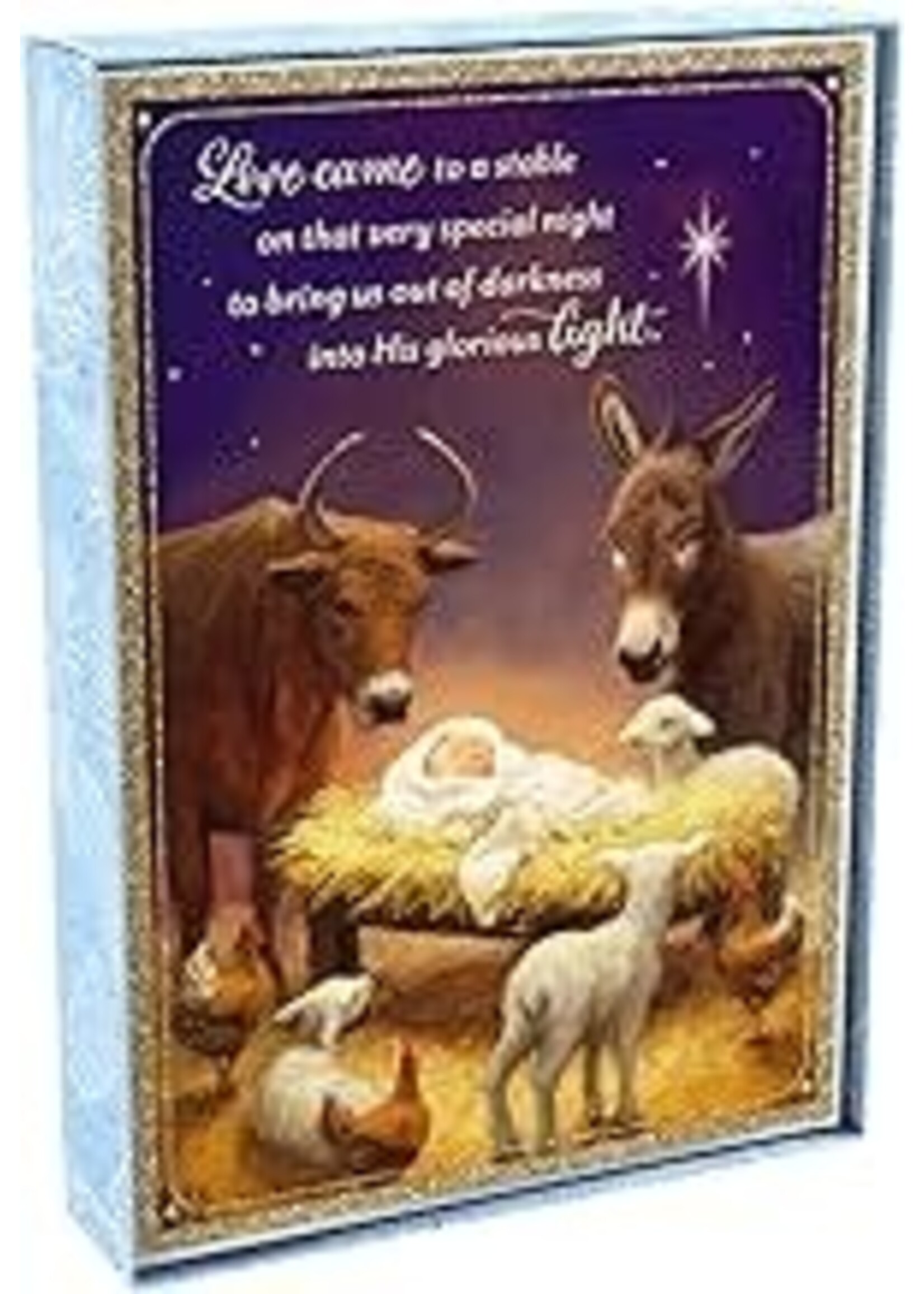 Love Came Stable Christmas Boxed Cards