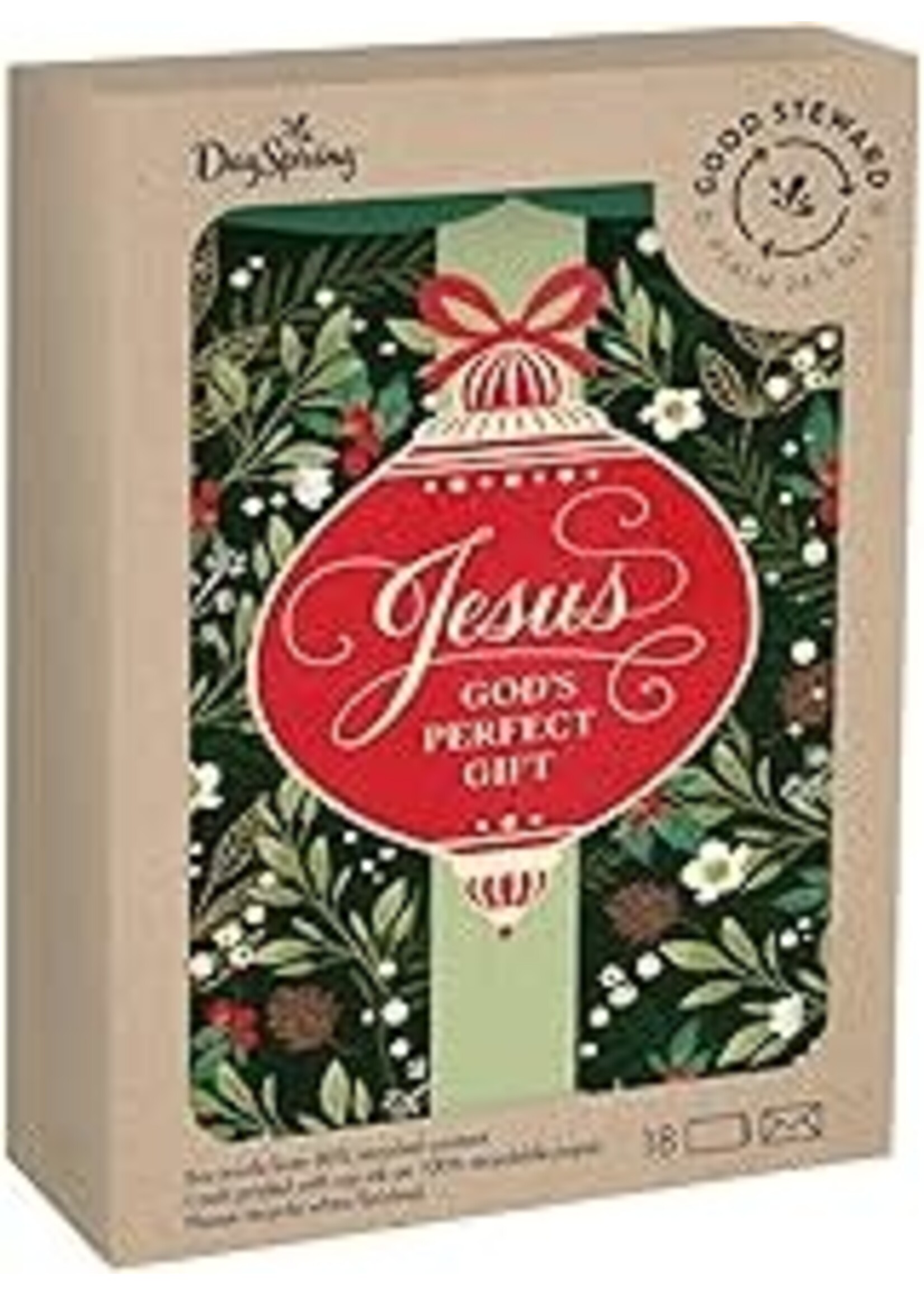 Jesus God's Perfect Gift Christmas Boxed Cards