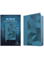 NLT Kids Bible, Thinline Reference Edition LeatherLike, Camo Blue