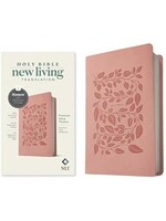 NLT Premium Value Thinline Bible, Filament Enabled (LeatherLike, Dusty Pink Vines)