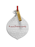 Ornament Nordic Knit Joy of Christmas is Family