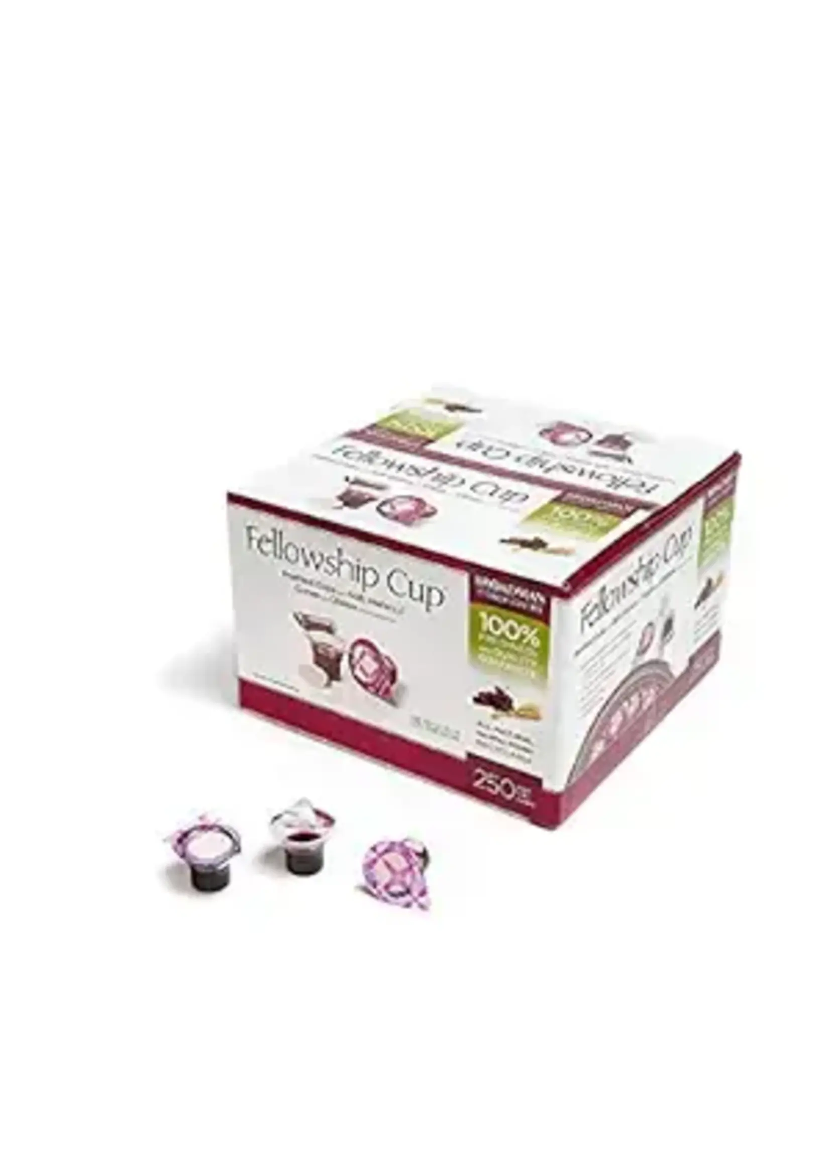 Communion-Fellowship Cup Prefilled Juice/Wafer (Box Of 250)