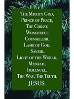 Bulletin- Names of Jesus (Pack of 100)