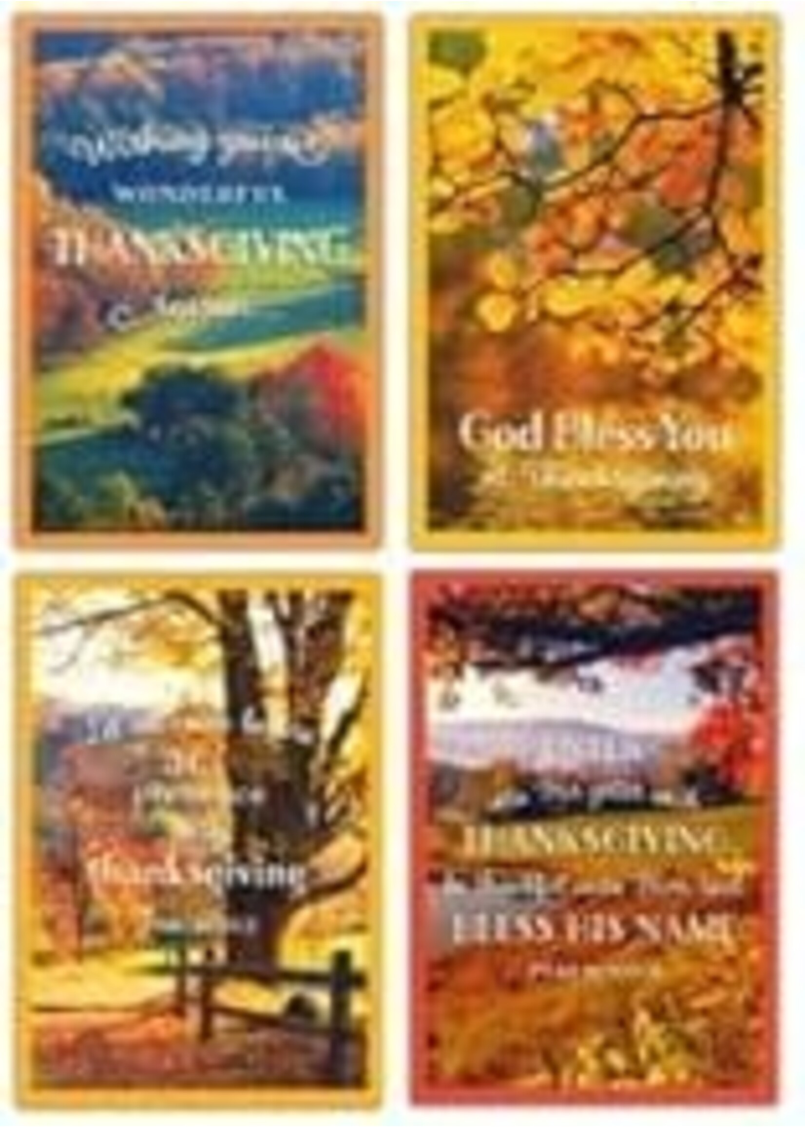 Thanksgiving Boxed Cards KJV