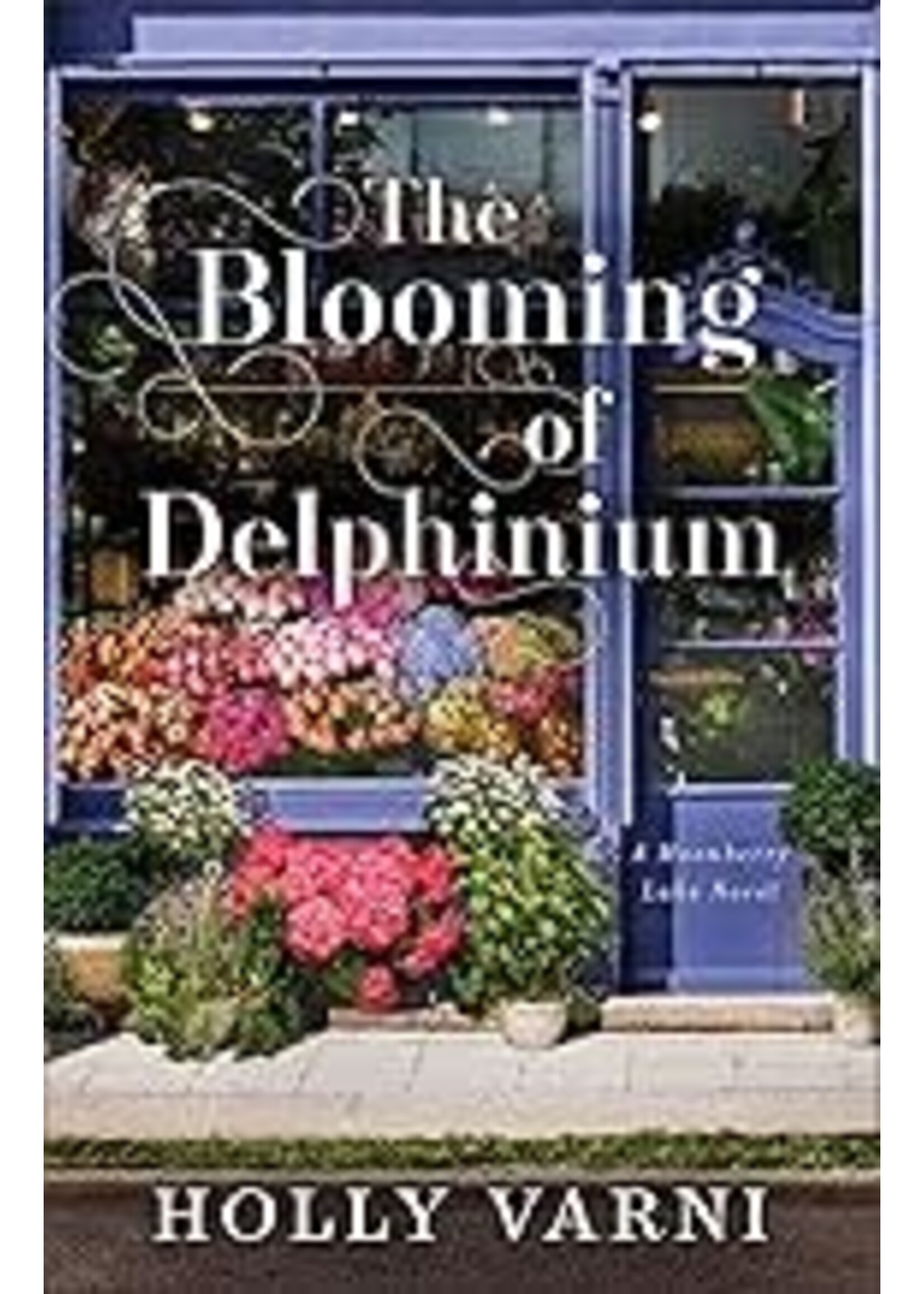 Blooming of Delphinium