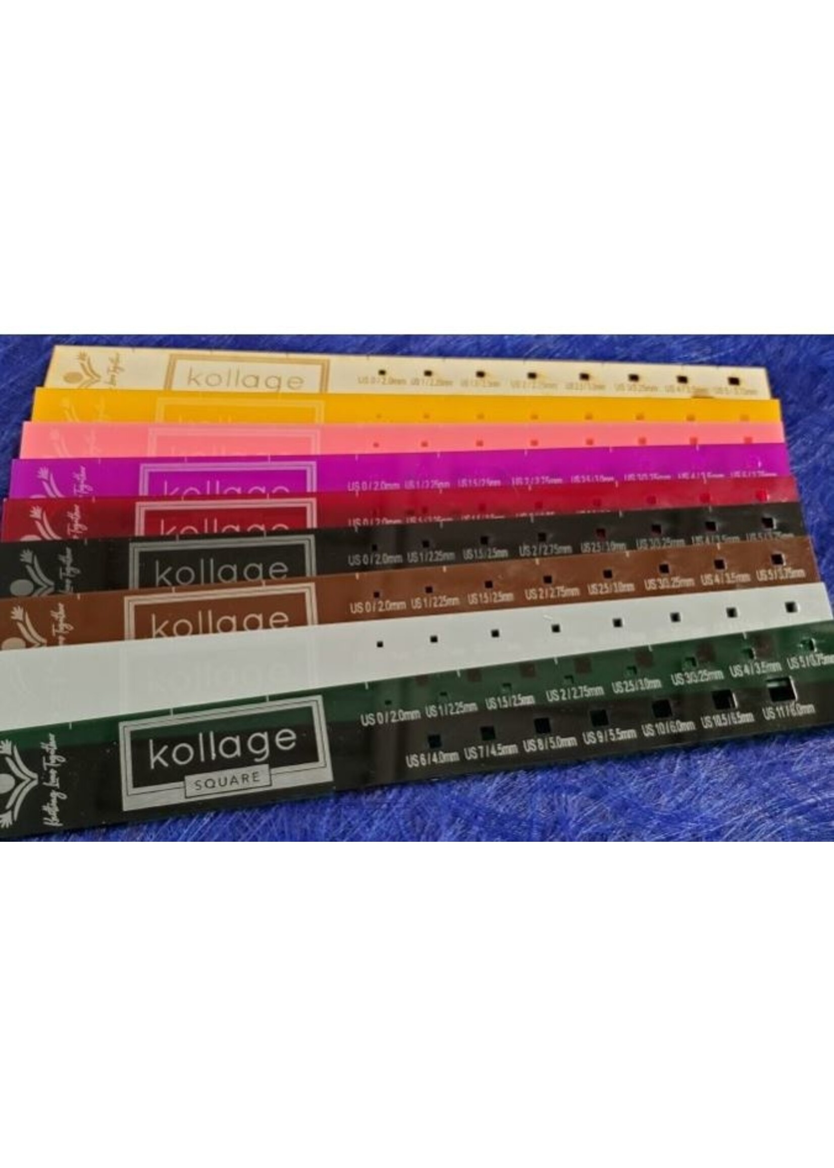 Kollage Kollage Square Gauge Ruler - Assorted clrs