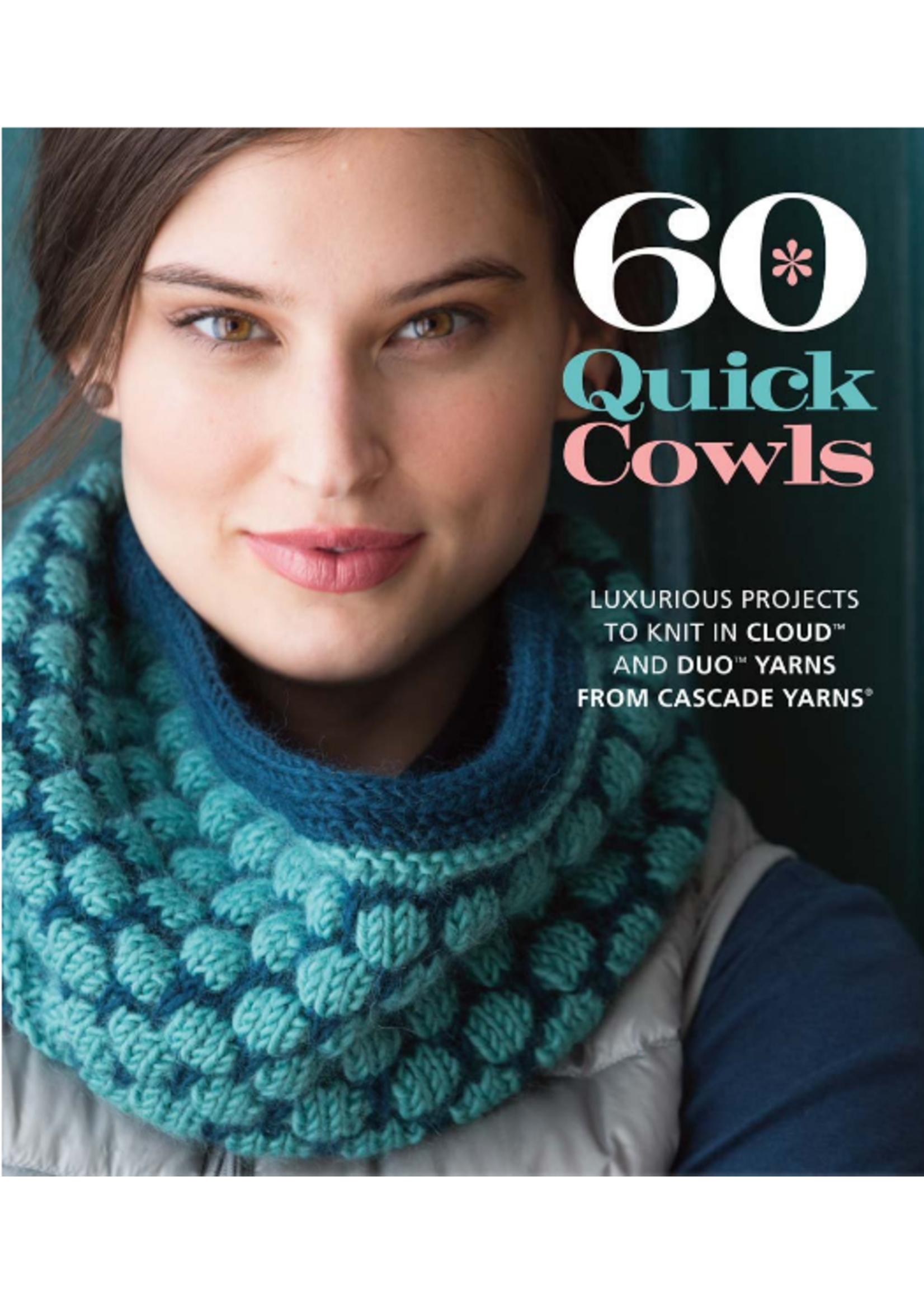 Cascade 60 Quick Cowls To Knit in Cloud &a Duo
