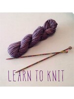 Learn to Knit  January 27  1:00 - 3:00
