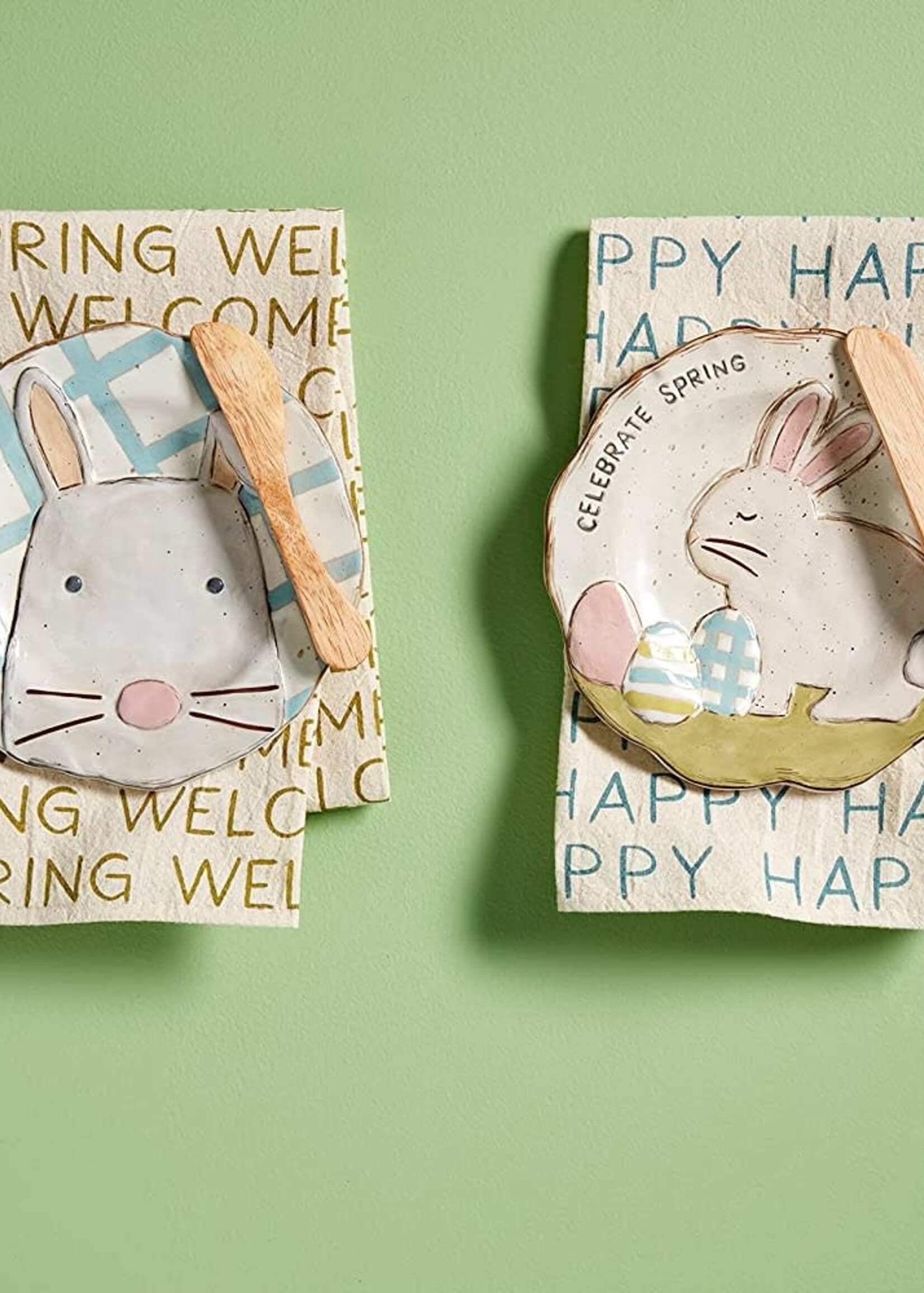 Mud Pie BUNNY APPETIZER SET