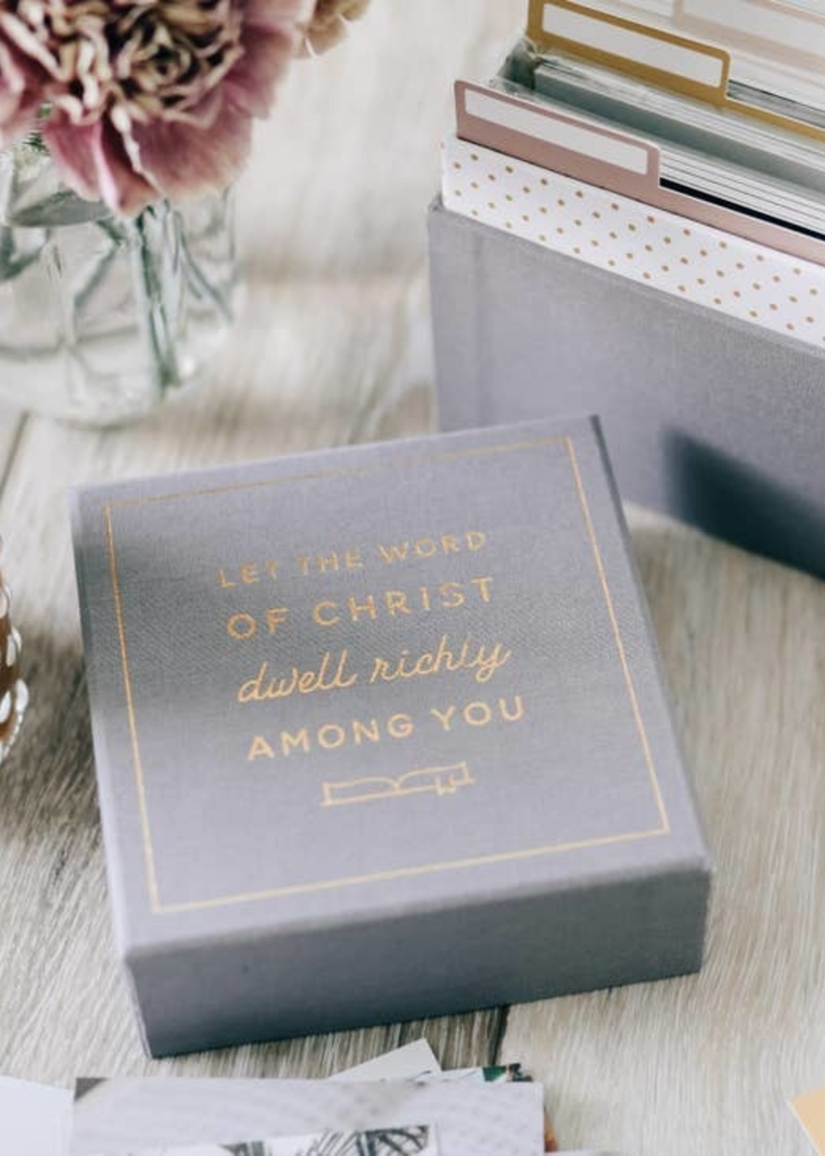 DAILY GRACE CO DWELL VERSE CARD BOX