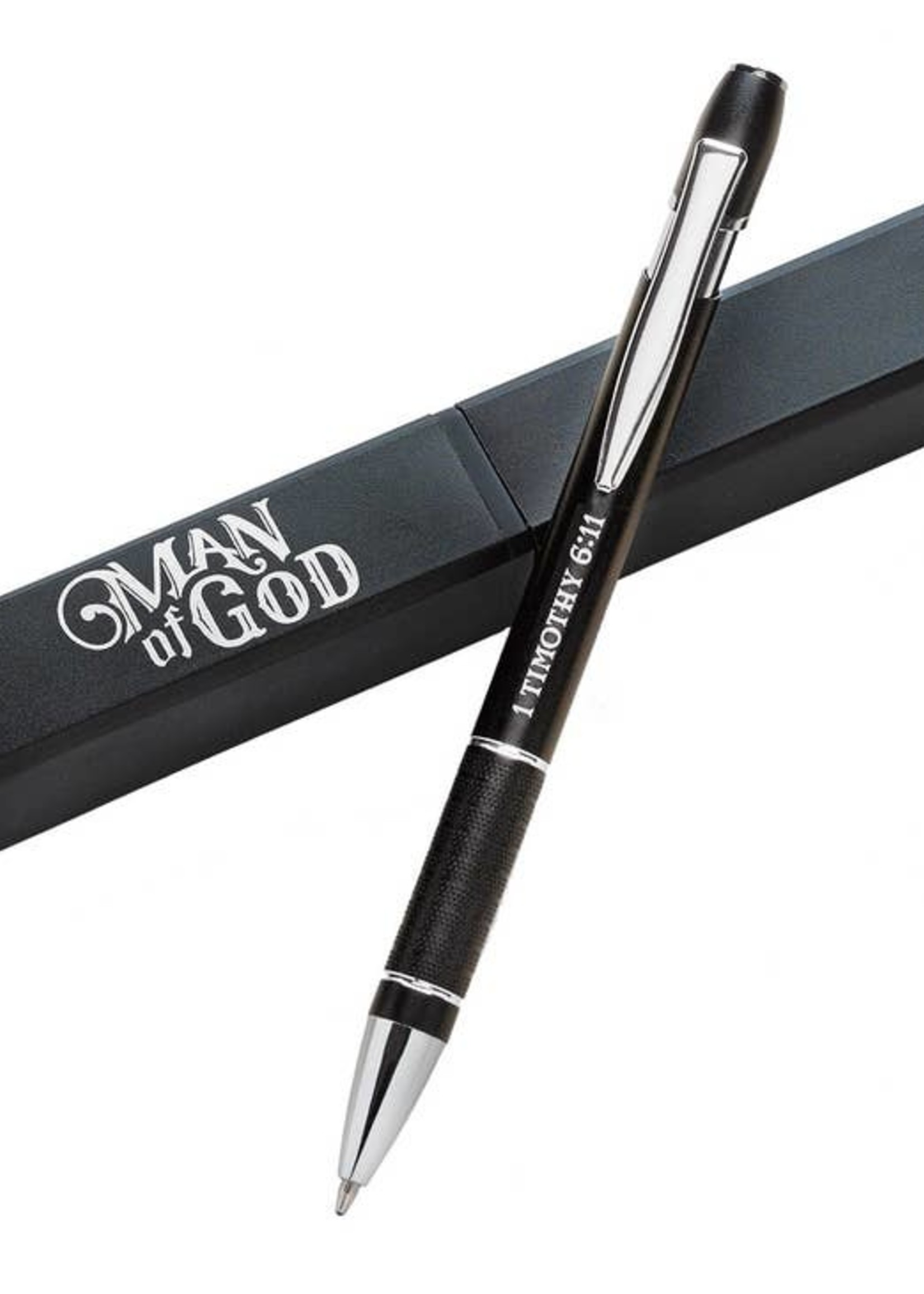 CHRISTIAN ART GIFTS PEN IN CASE MAN OF GOD