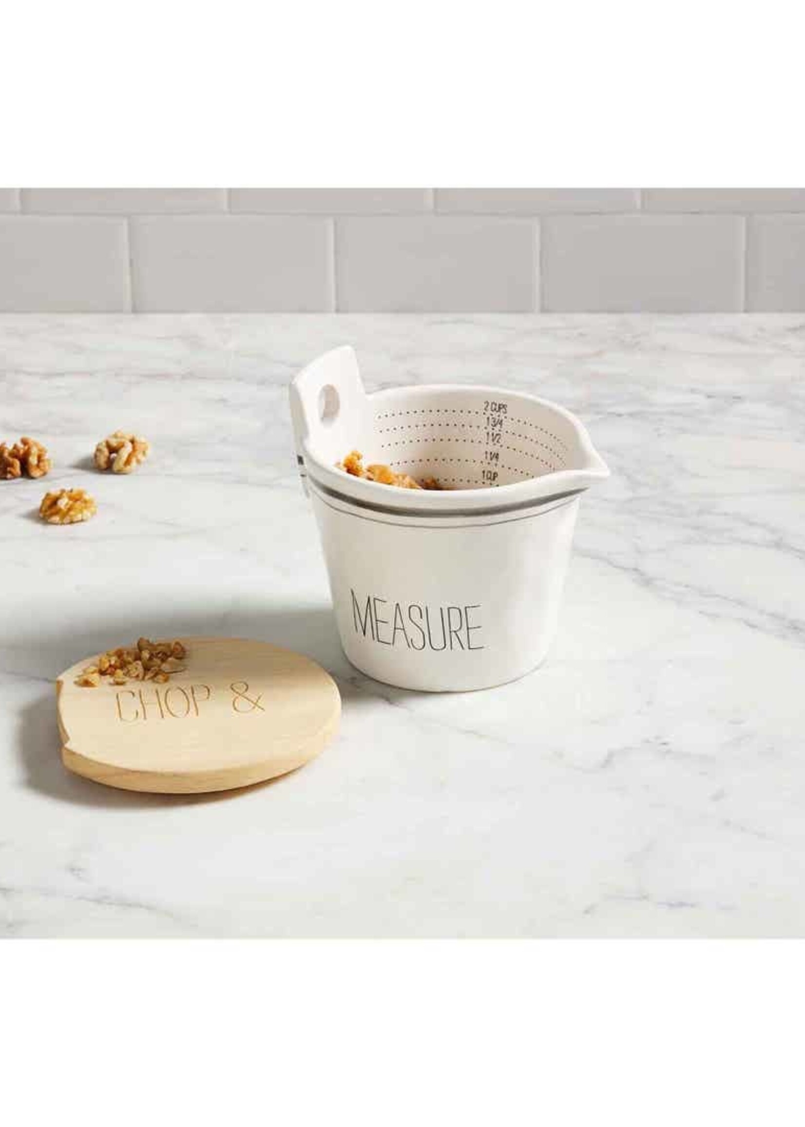 Mud Pie MEASURING CUP & BOARD