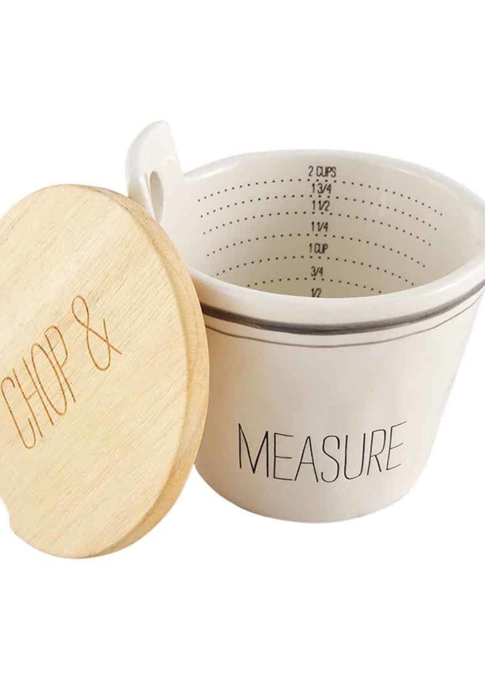 Mud Pie MEASURING CUP & BOARD