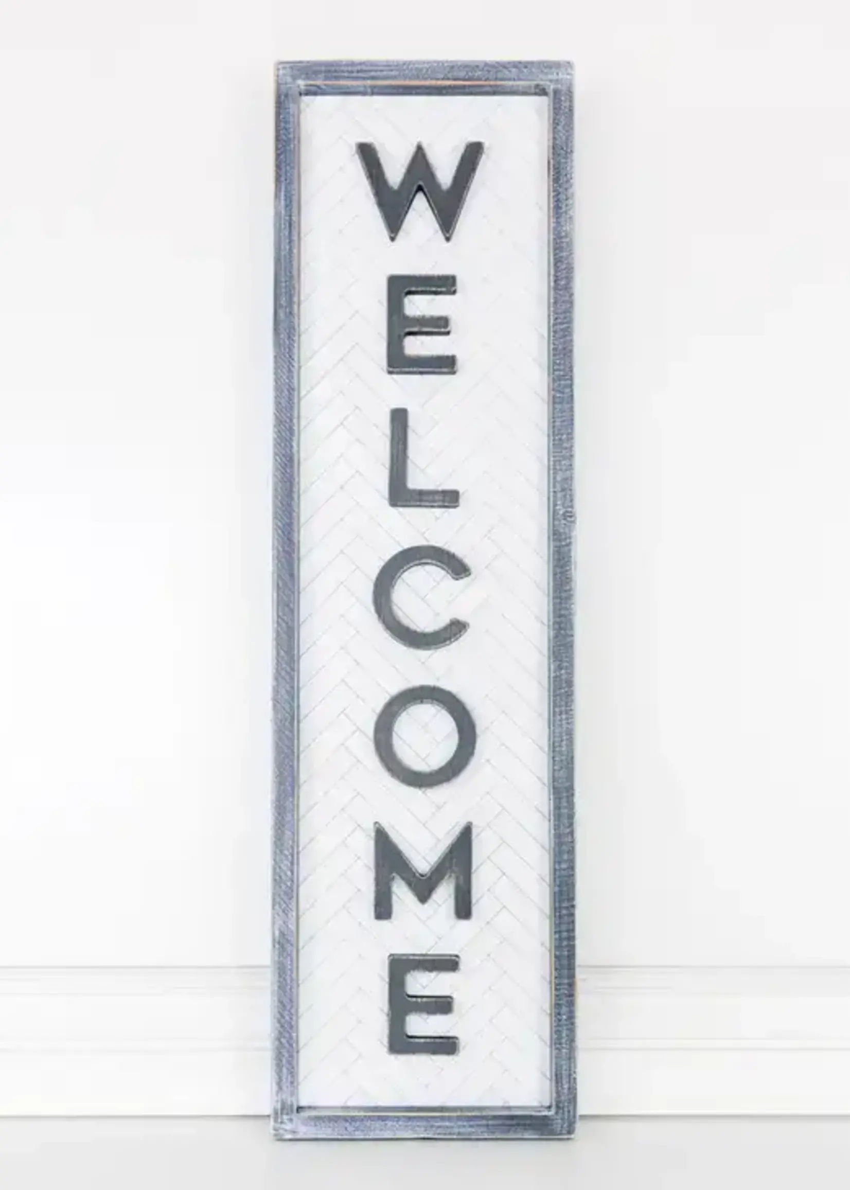ADAMS & CO WELCOME REVERSIBLE SIGN