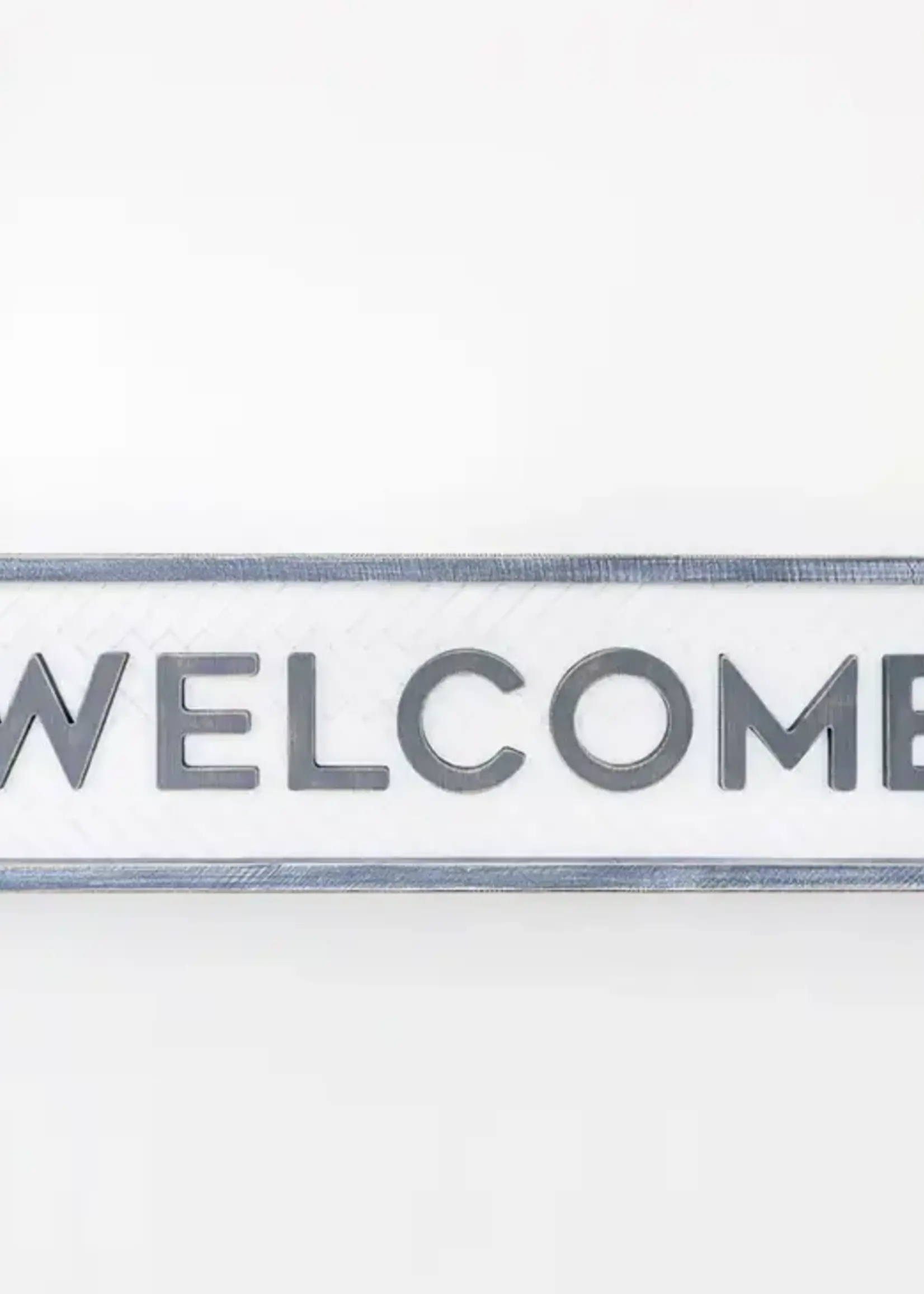 ADAMS & CO WELCOME REVERSIBLE SIGN