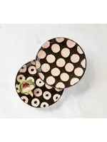 Mud Pie BLACK TERRACOTA PLATTER