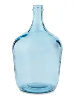 Mud Pie LIGHT BLUE CARAFE BOTTLE VASE