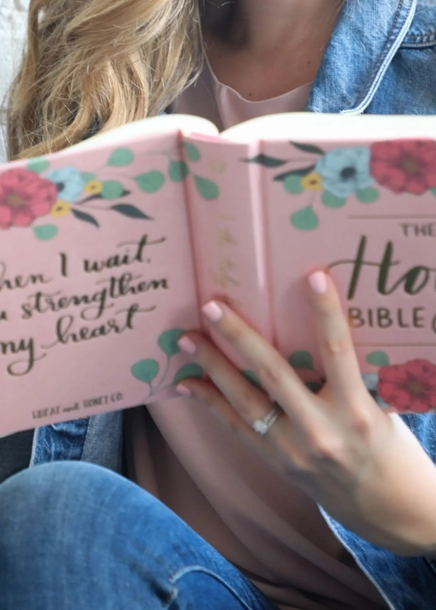 WHEAT & HONEY CO BLUSH JOURNALING BIBLE