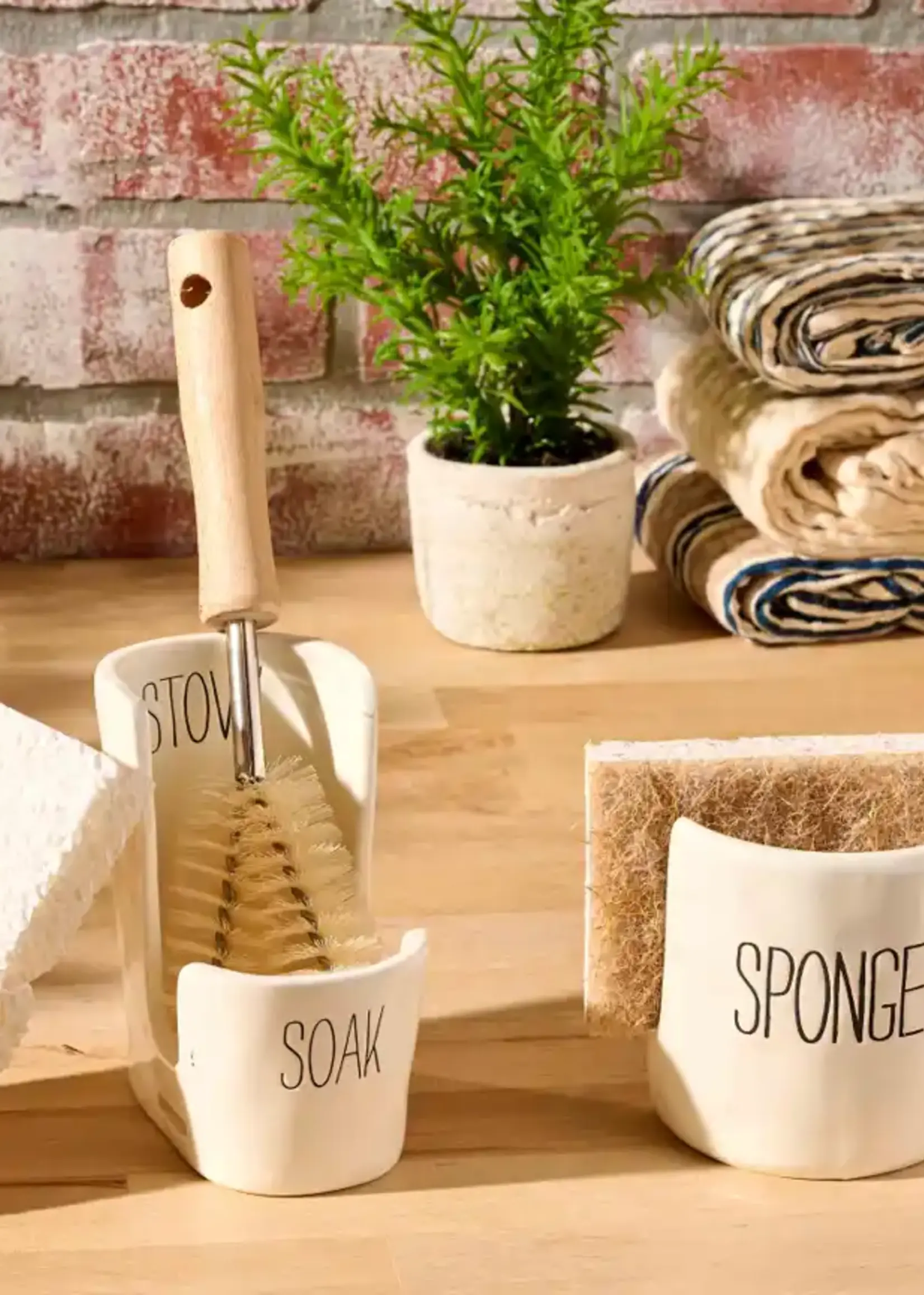 Mud Pie BISTRO SPONGE CADDY