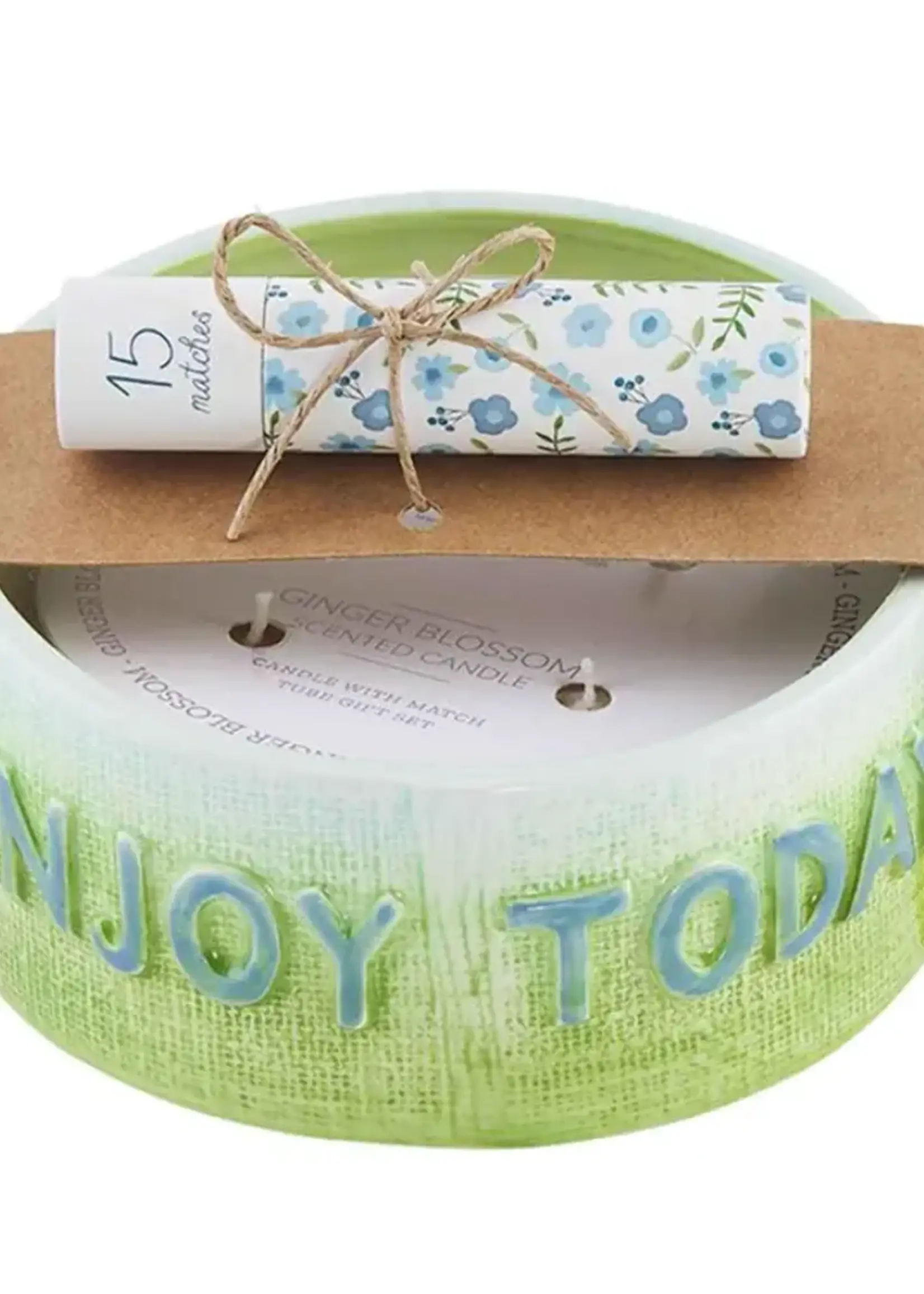 Mud Pie CANDLE & MATCH SET