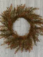 WHOLESALE HOME DECOR PEPPER GRASS WREATH