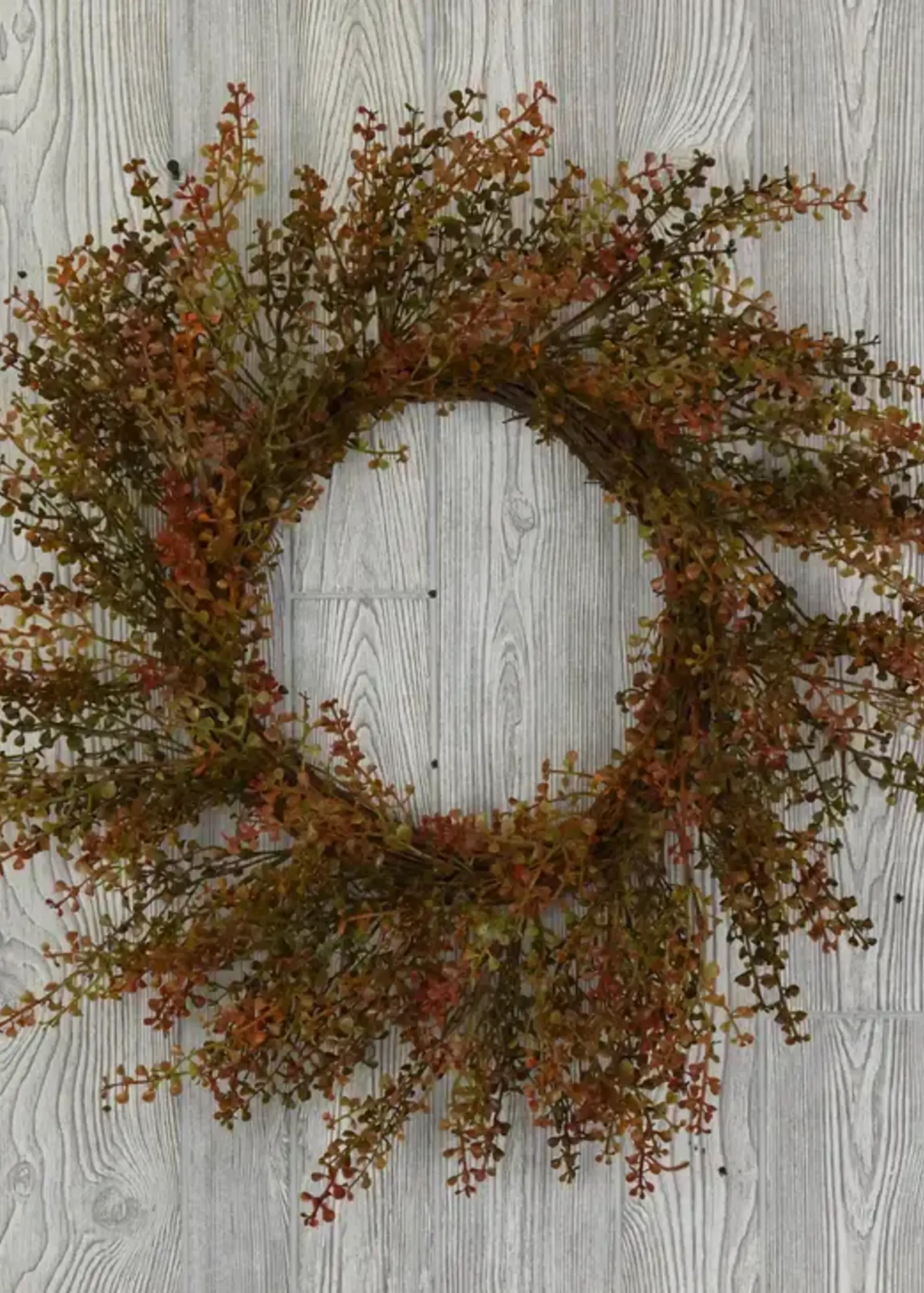 WHOLESALE HOME DECOR PEPPER GRASS WREATH