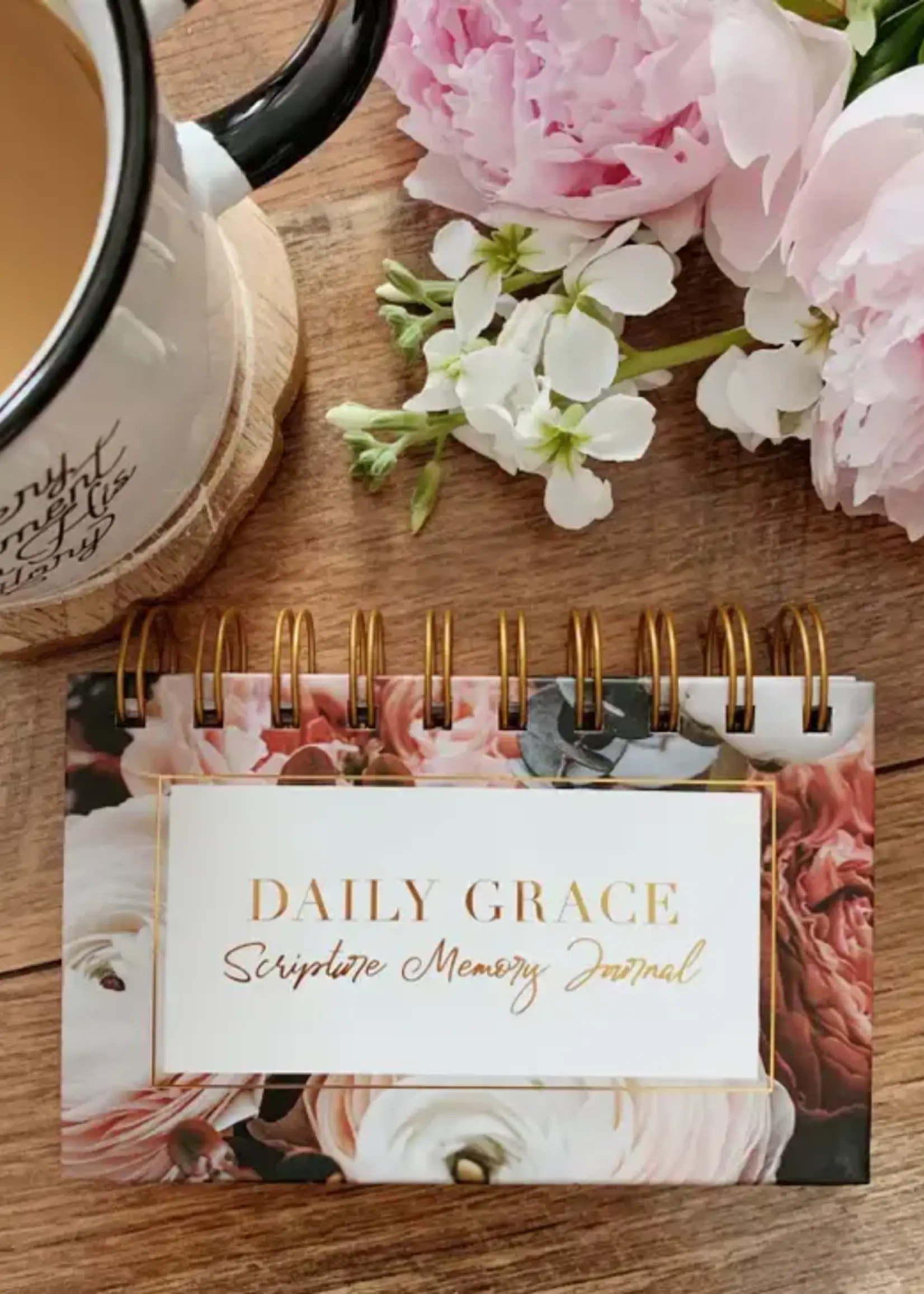 DAILY GRACE CO SCRIPTURE MEMORY JOURNAL FLORAL