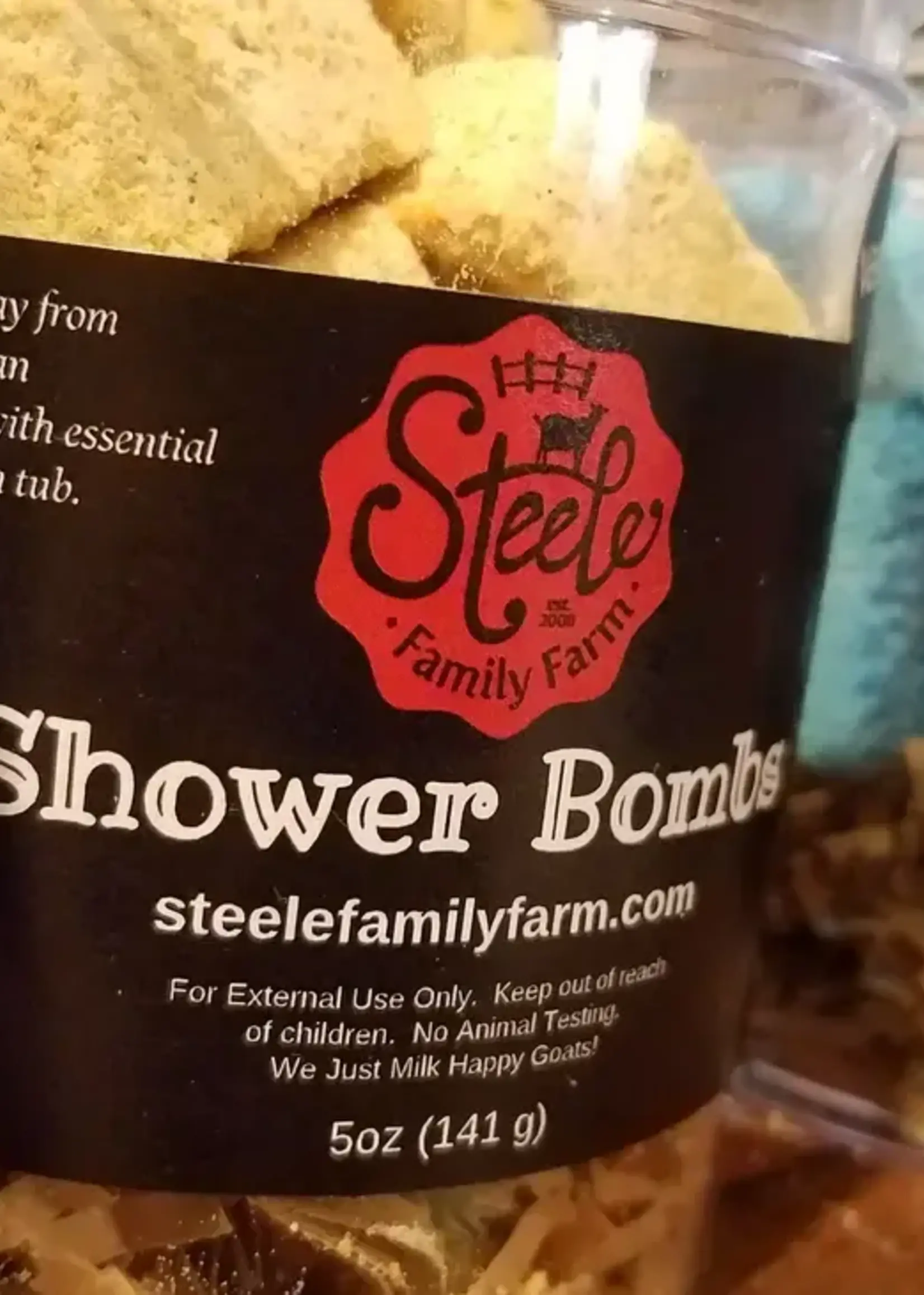 STEELE FAMILY FARM GOAT MILK SHOWER BOMBS