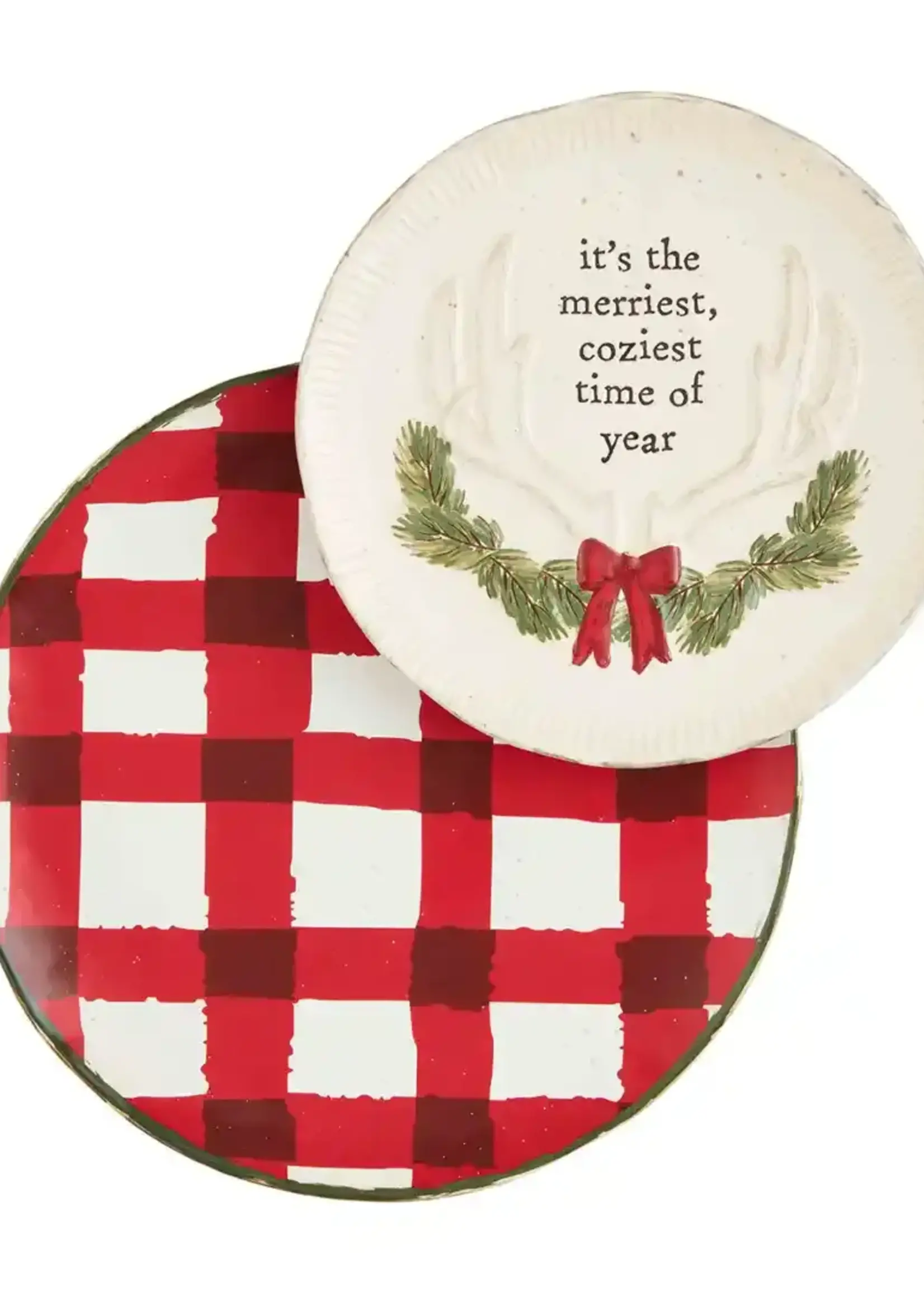 Mud Pie LODGE PLATTER SET