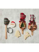 Mud Pie TARTAN SILICONE SPATULA