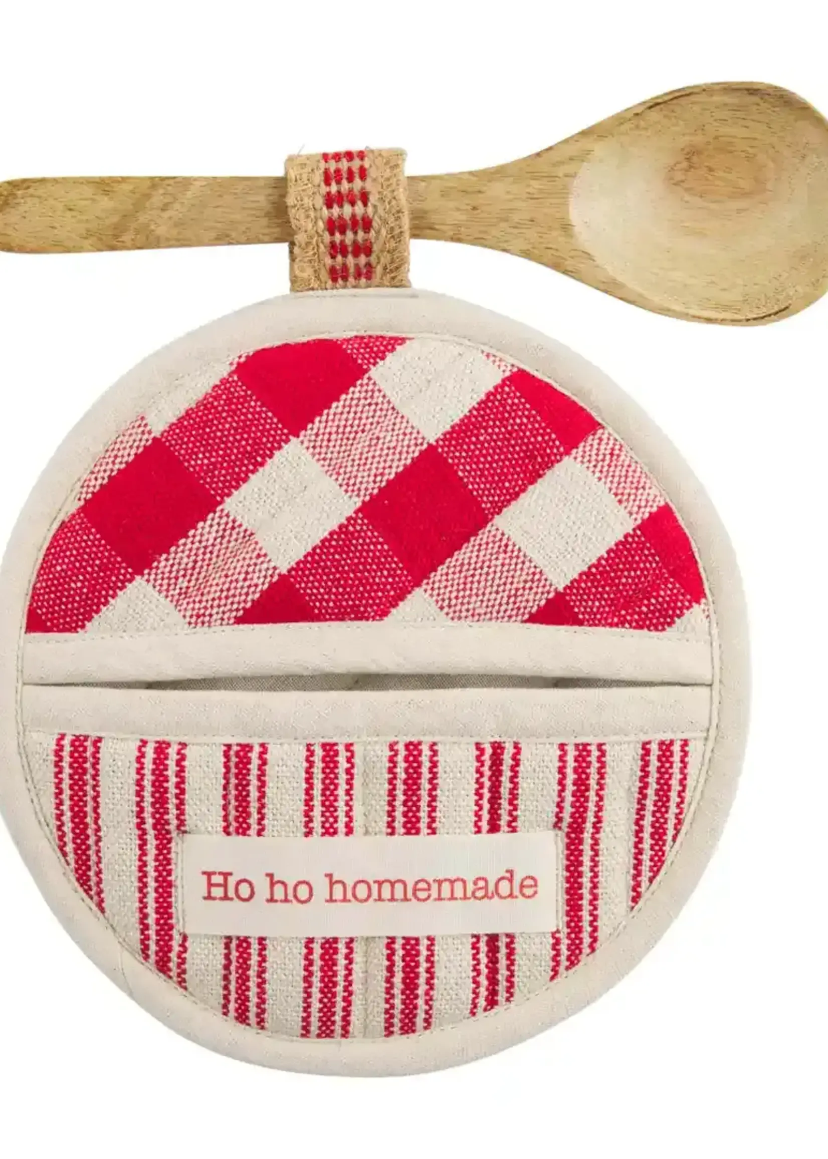 Mud Pie CHRISTMAS POT HOLDER SET