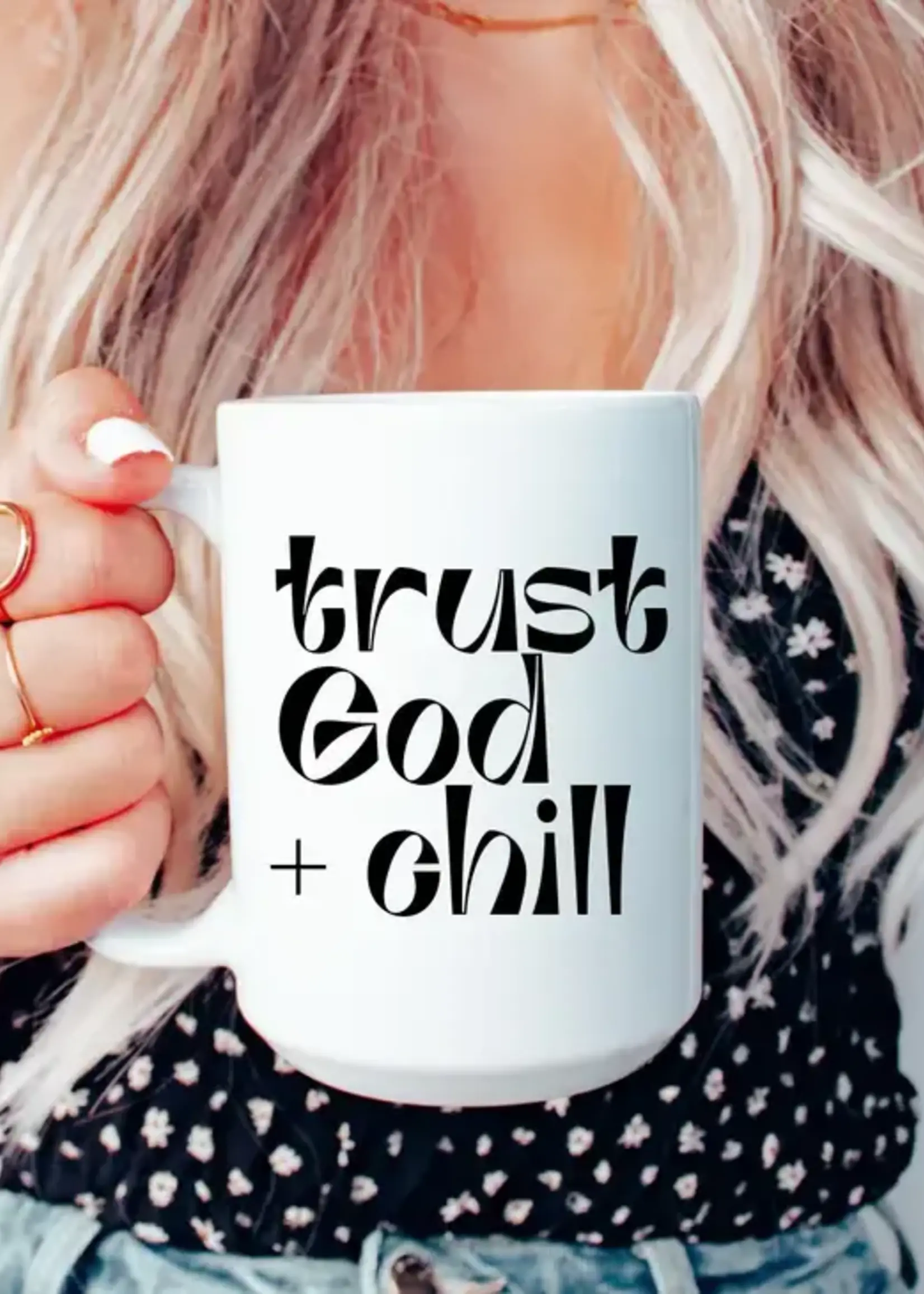 MUG & MINI TRUST GOD & CHILL