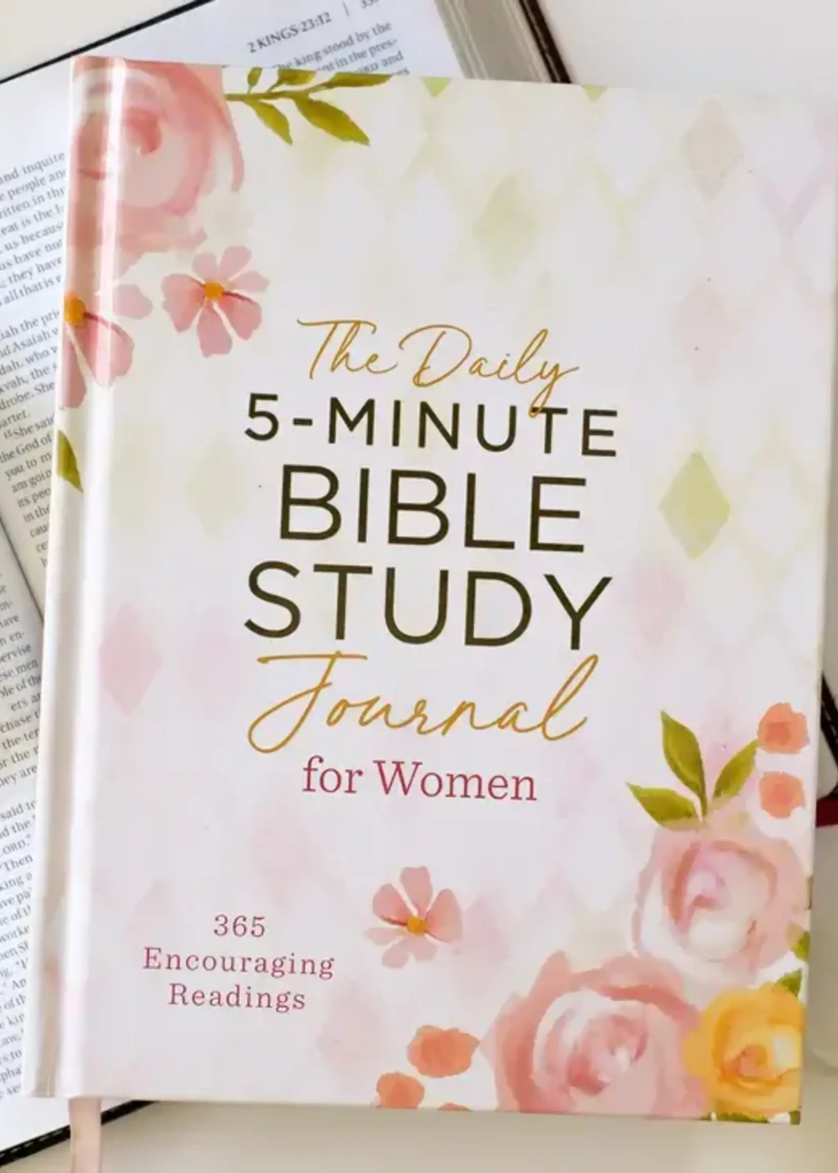 Barbour Publishing THE DAILY 5 MINUTE BIBLE STUDY JOURNAL FOR WOMEN
