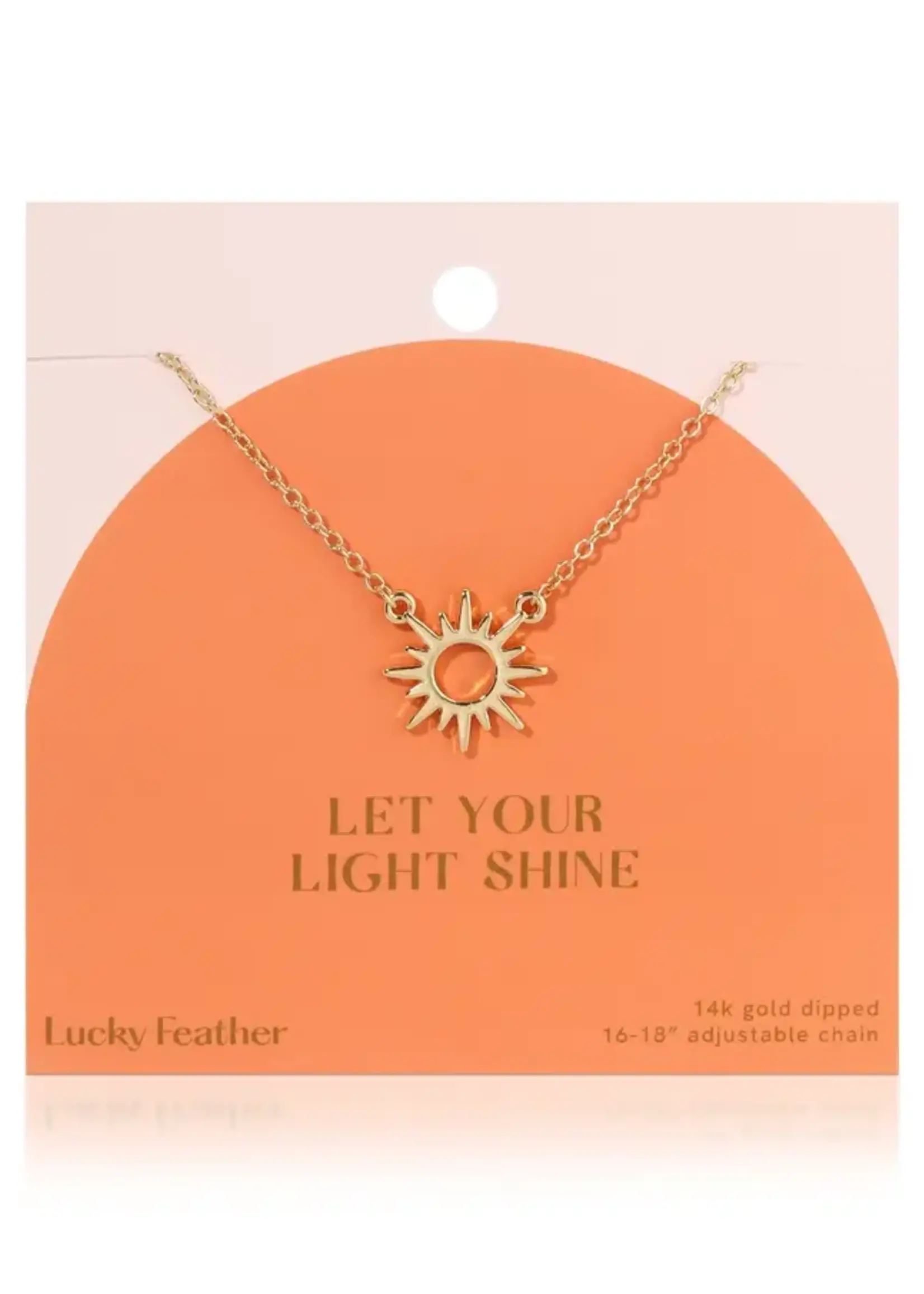 LUCKY FEATHER LUCKY FEATHER FAITH NECKLACE COLLECTION