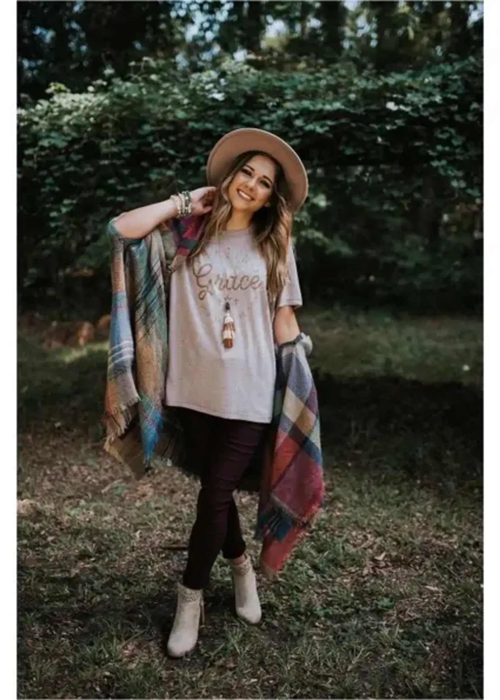 SOUTHERN BLISS CO AMAZING GRACE TAN TEE