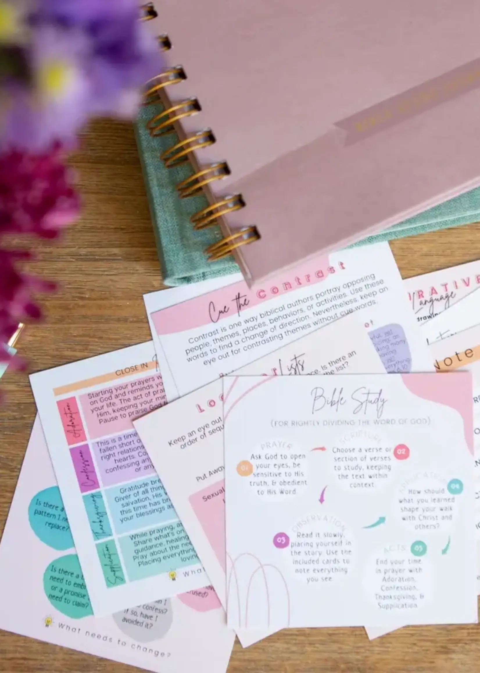 CHOSEN & CHERISHED BIBLE STUDY CARDS