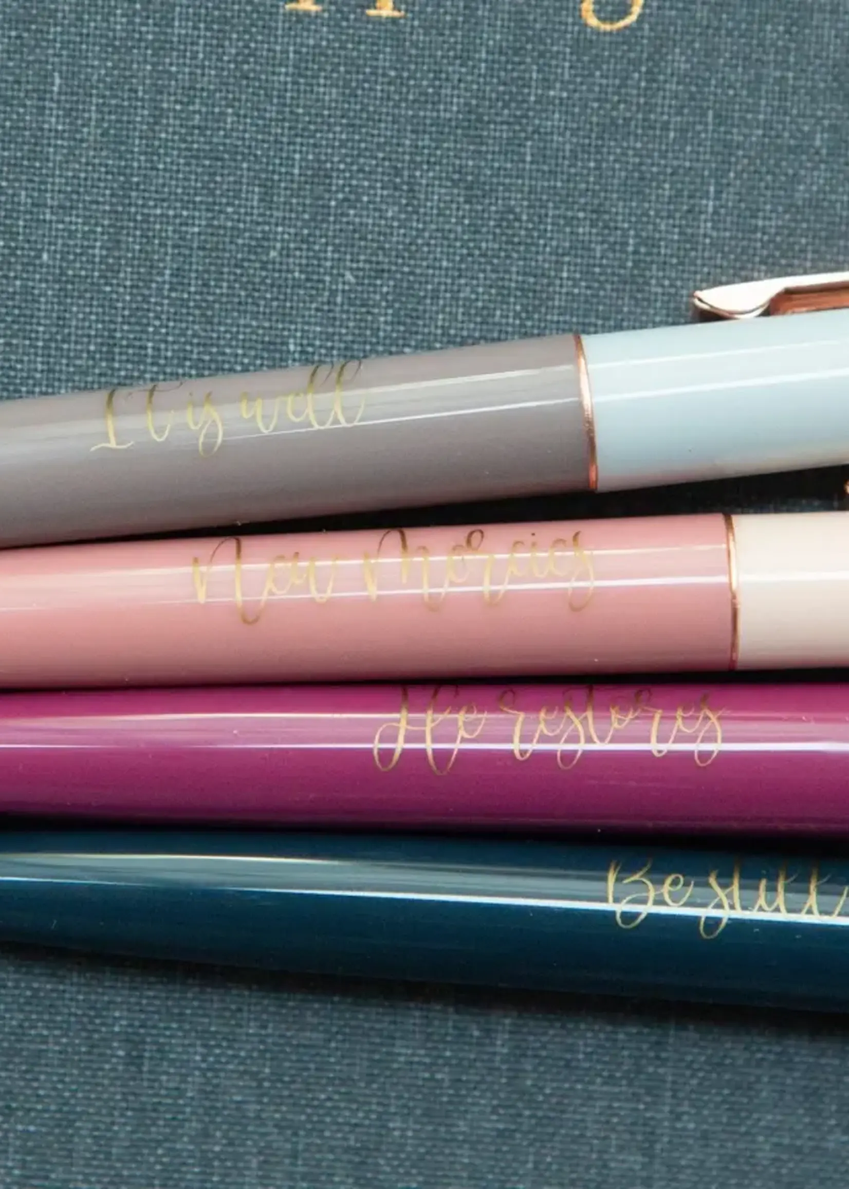 CHOSEN & CHERISHED BE STILL PEN SET