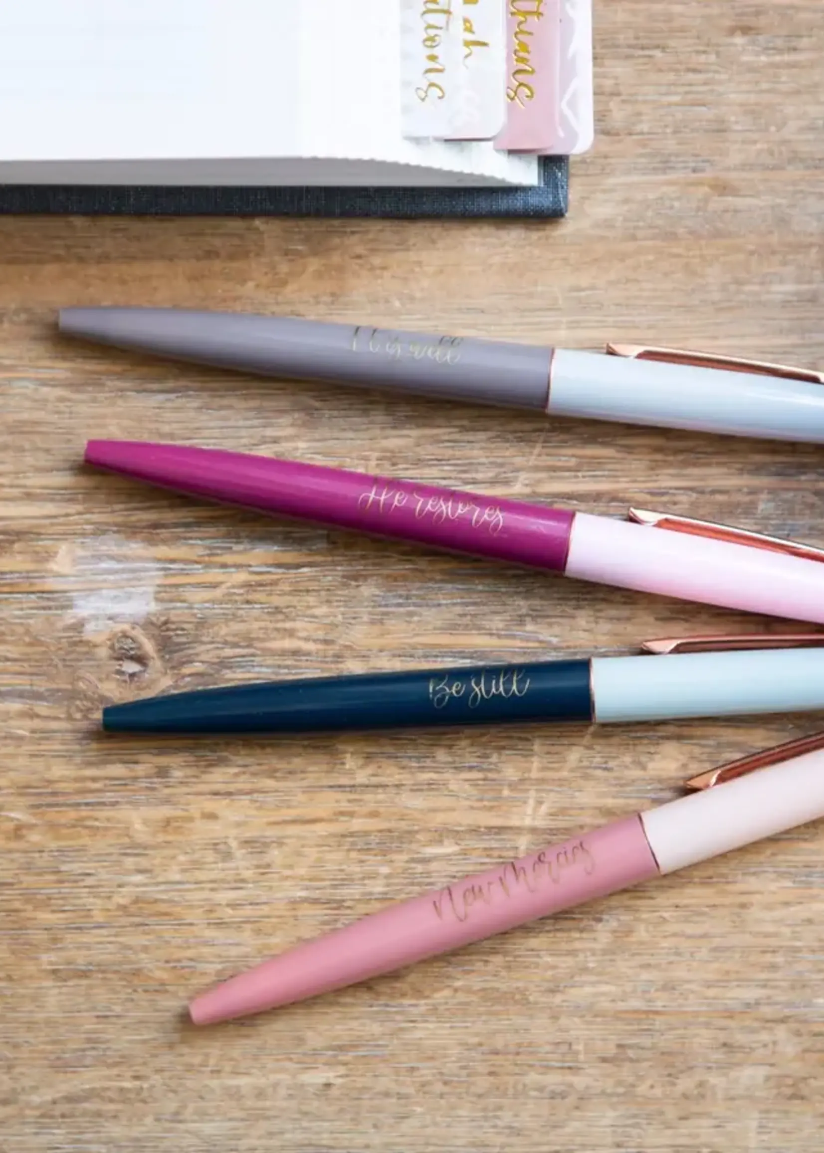 CHOSEN & CHERISHED BE STILL PEN SET