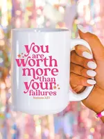 MUG & MINI WORTH MORE THAN YOUR FAILURES MUG